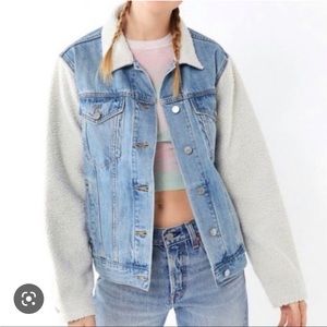 BDG sherpa/jean jacket
